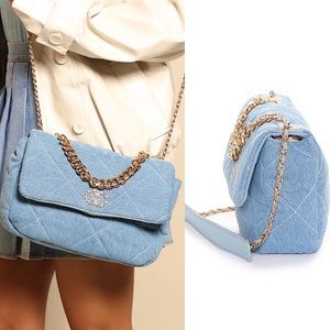 Denim Handbag- Fashion Nova